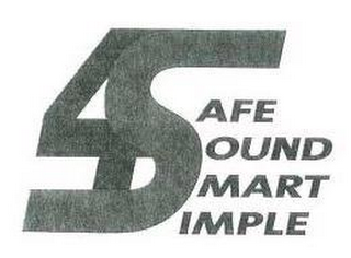 4S SAFE SOUND SMART SIMPLE logo