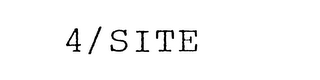 4/SITE logo