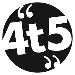 "4T5" logo