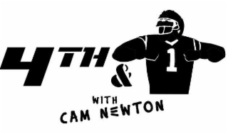 4TH & 1 WITH CAM NEWTON logo