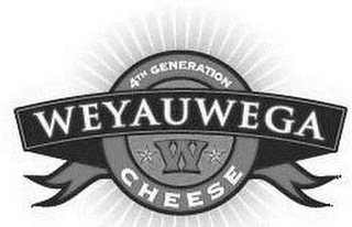 4TH GENERATION WEYAUWEGA W CHEESE logo