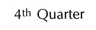 4TH QUARTER logo