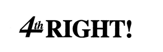 4TH RIGHT! logo