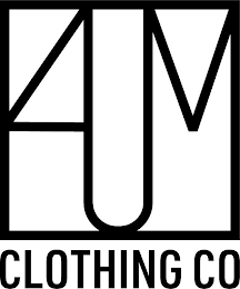 4UM CLOTHING CO logo