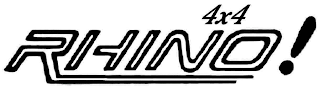 4X4 RHINO! logo