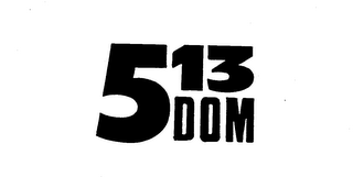 5 13 DOM logo