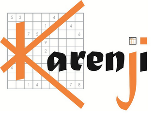 5 3 4 4 4 9 2 2 4 7 6 KARENJI logo