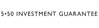 5 · 50 INVESTMENT GUARANTEE logo