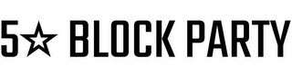 5 BLOCK PARTY logo
