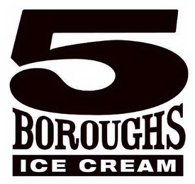 5 BOROUGHS ICE CREAM logo