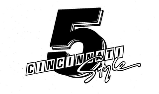 5 CINCINNATI STYLE logo