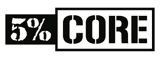 5% CORE logo
