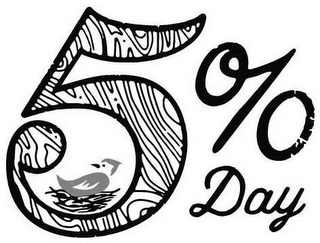 5% DAY logo