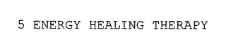 5 ENERGY HEALING THERAPY logo