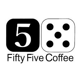 5 FIFTY FIVE COFFEE logo