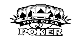 5 FIVE DECK POKER logo