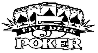 5 FIVE DECK POKER logo