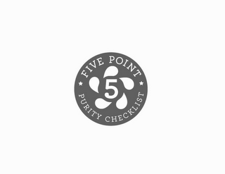 5 FIVE POINT PURITY CHECKLIST logo
