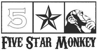 5 FIVE STAR MONKEY logo