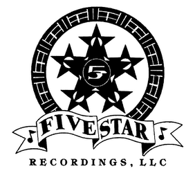 5 FIVE STAR RECORDINGS, LLC logo