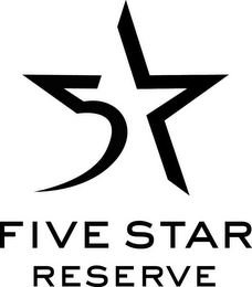 5 FIVE STAR RESERVE logo