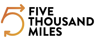 5 FIVE THOUSAND MILES logo