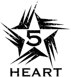 5 HEART logo