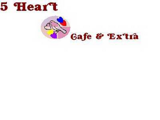 5 HEART CAFE & EXTRA logo
