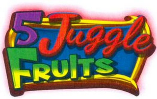 5 JUGGLE FRUITS logo