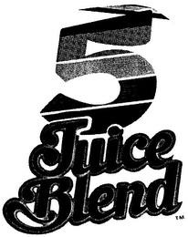 5 JUICE BLEND logo