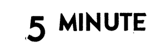 5 MINUTE logo