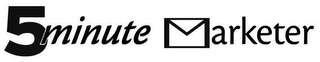 5 MINUTE MARKETER logo