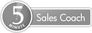 5 MINUTE SALES COACH logo