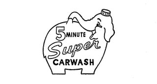 5 MINUTE SUPER CARWASH logo