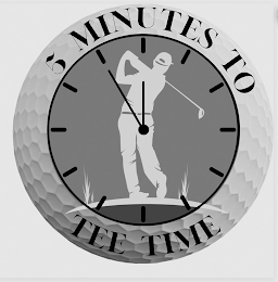 5 MINUTES TO TEE TIME logo