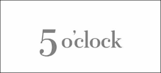5 O'CLOCK logo