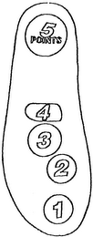 5 POINTS 4321 logo