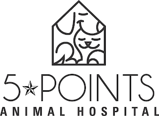 5-POINTS ANIMAL HOSPITAL logo
