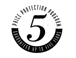 5 PRICE PROTECTION PROGRAM GUARANTEED UP TO FIVE YEARS