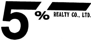 5% REALTY CO., LTD. logo