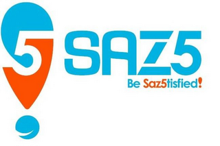!5 SAZ5 BE SAZ5TISFIED! logo