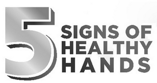 5 SIGNS OF HEALTHY HANDS logo