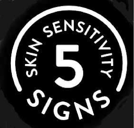 5 SIGNS SKIN SENSITIVITY logo