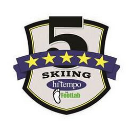 5 SKIING HITEMPO THE FOOTLAB logo