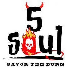5 SOUL SAVOR THE BURN logo