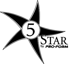 5 STAR BY PRO FORM logo