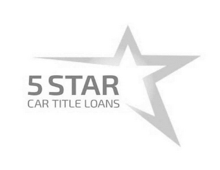 5 STAR CAR TITLE LOANS logo