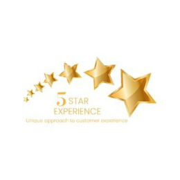 5 STAR EXPERIENCE UNIQUE APPROACH TO CUSTOMER EXPERIENCE logo