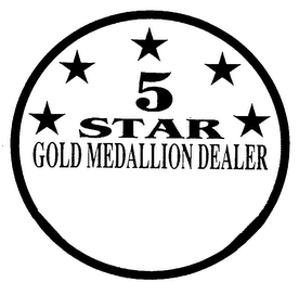 5 STAR GOLD MEDALLION DEALER logo