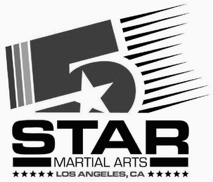 5 STAR MARTIAL ARTS LOS ANGELES, CA logo